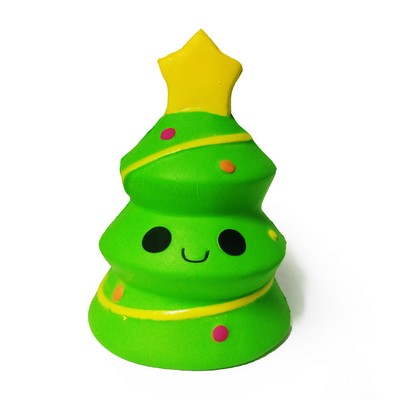 Slow-Rebound Cute Christmas Tree Stress Relief Toy