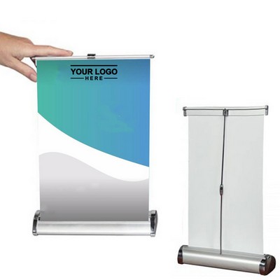 Pop Up Table Top Banner Stand