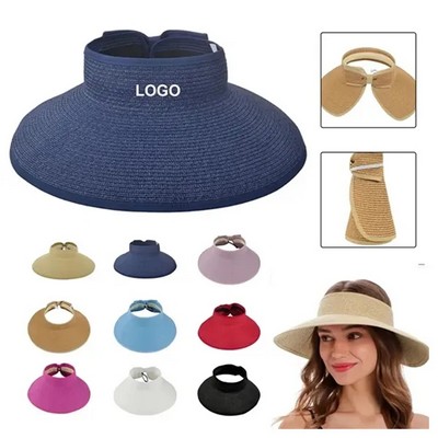 Roll-Up Sun Visor with Pouch