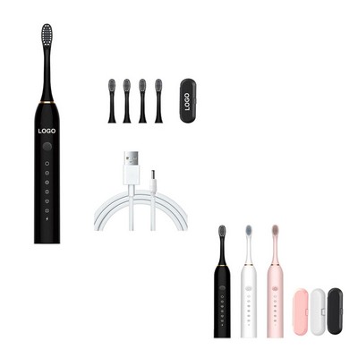 Rechargeable Electric Toothbrush Set