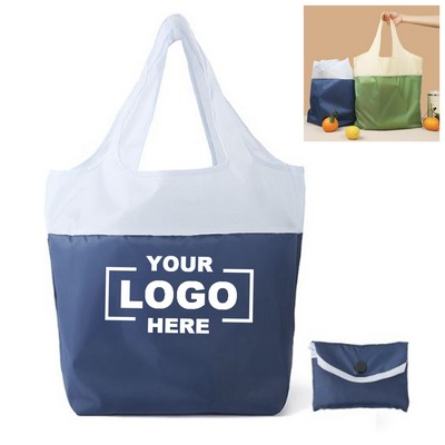 Reusable Foldable Grocery Tote Bag Eco-friendly Pouch