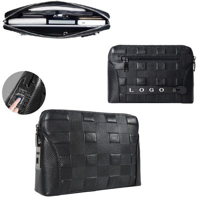 Smart Fingerprint Clutch bag