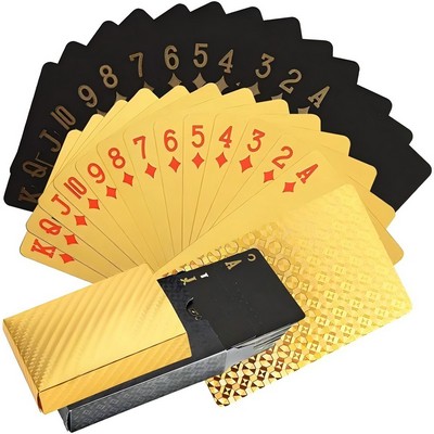 Custom Gold Deck of Cards