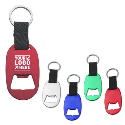 Custom Metal Key Chain With Bottle Opener