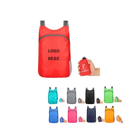 Ultralight Waterproof Polyester Foldable Backpack