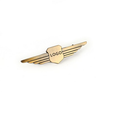 Metal Wings Badge