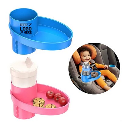 Car Cup Snack Tray Holder