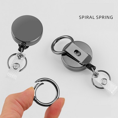 Retractable ID Holder