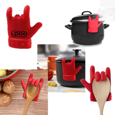 Silicone Pot Lid Finger Shape Anti-Spill Device