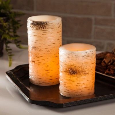 Everlasting Glow Glow Wick Birch Candle Set