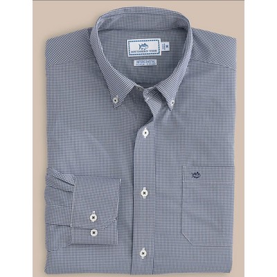 Southern Tide® Micro Gingham Intercoastal Performance Sport Shirt