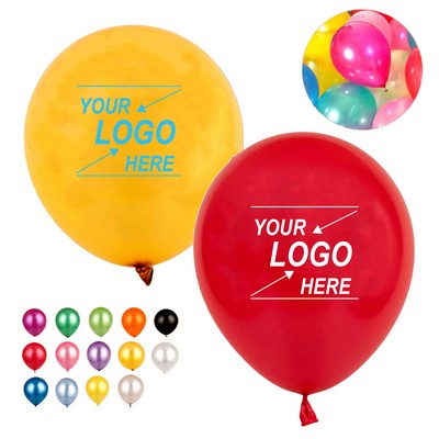 10 Inch Vibrant Latex Party Balloons