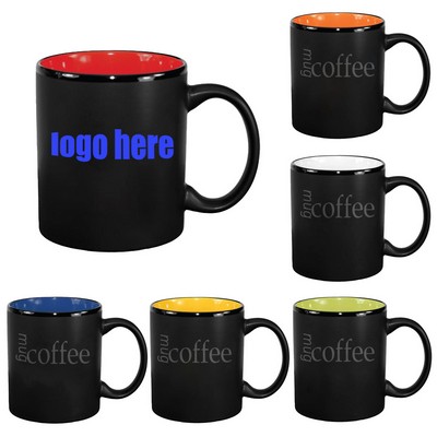 13oz Two-Tone Ceramic Mug