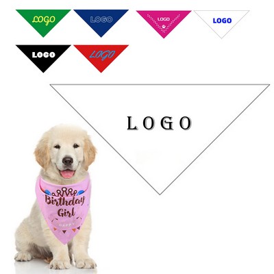 Pets Bandana Reversible Triangle Bibs For Pets Costume