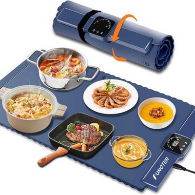 Foldable Food Warmer for Buffet, Family Gatherings, Sabbath, Holidays, Countertop