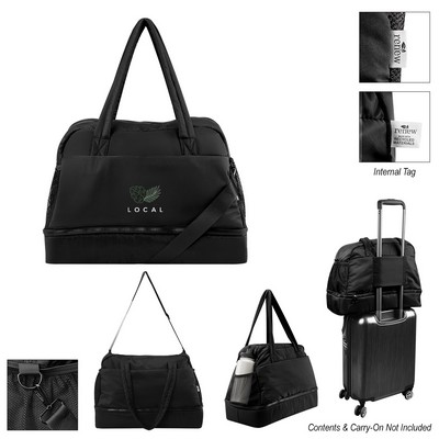 Kyle Rpet Duffel Bag With Drop Bottom