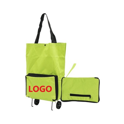 Reusable Folding Bag With Wheels