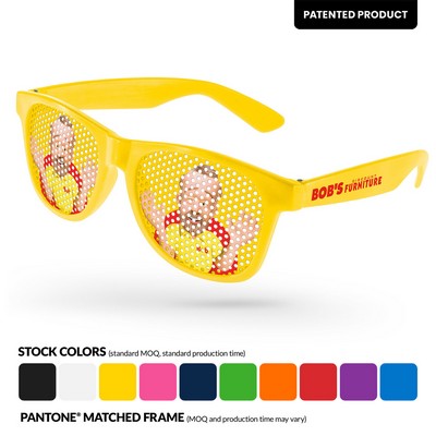 Value Retro Pinhole Sunglasses