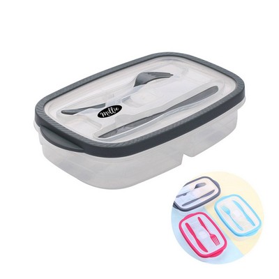 Plastic Seal Tight Prep Lunch Box with Lids Airtight