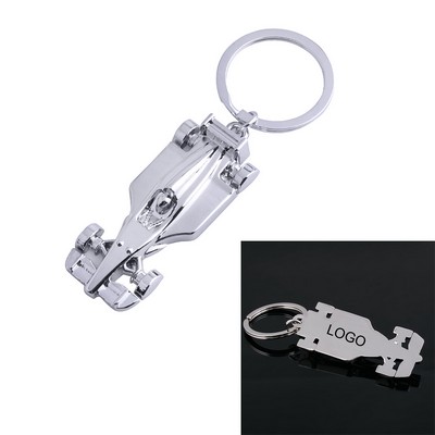 F1 Race Car Keychain