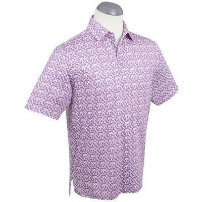 Bobby Jones Performance Palmy Print Polo