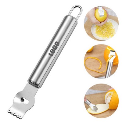 Multi Lemon Peeler Stainless Steel Spoon for Easy Peeling