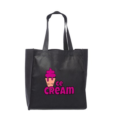 Non-Woven Polypropylene Tote - 12"W x 12.75"H x 8"D