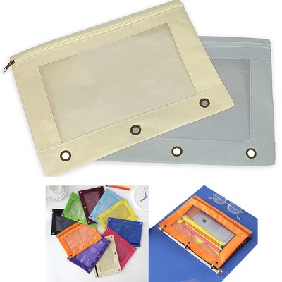 Expandable Pencil Pouch for 3 Ring Binder