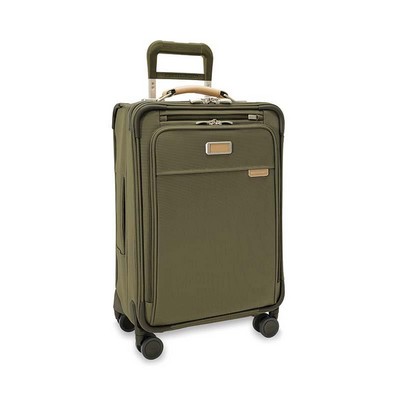 Briggs & Riley Baseline Essential Carry-On Spinner Luggage - Olive