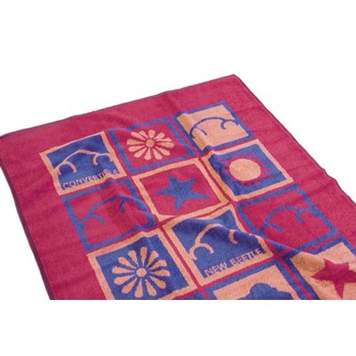 Custom Jacquard Woven 22 lb/dz Beach Towel (34"x66")