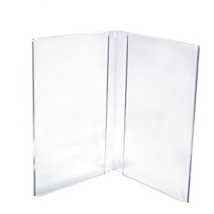 Acrylic Book Style Table Tent (5"x7")