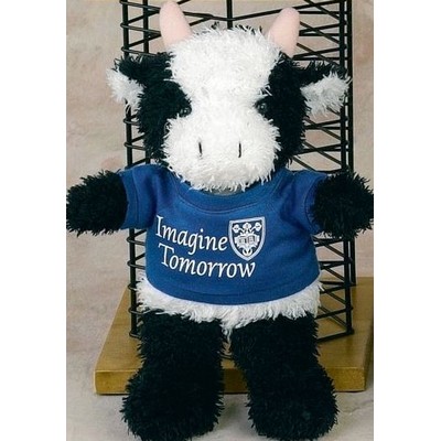 Remington Series Cow Stuffed Animal w/Shirt (10")