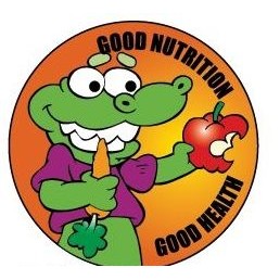 Good Nutrition Good Health Sticker Roll