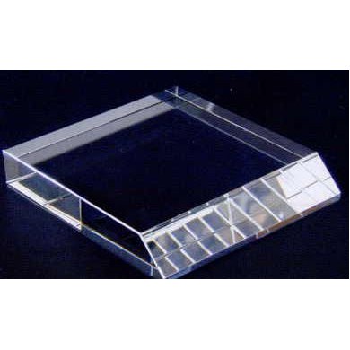 Crystal Beveled Base (4 3/4"x5"x13/16")