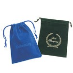 Rayo Suede Drawstring Jewelry & Gift Pouch (4"x5 1/2")