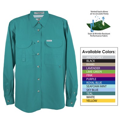 Ladies Long Sleeve Fishing Shirt