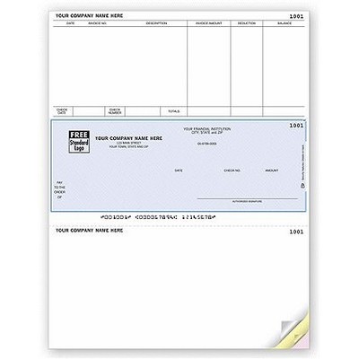 Laser Middle Accounts Payable Check w/ Sage® 300 Compatibility (1 Part)