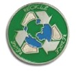 Recycle Earth Lapel Pin