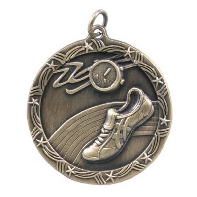 Medals, "Track" - 1 3/4" Shooting Star