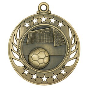 Medal, "Soccer" Galaxy - 2 1/4" Dia.