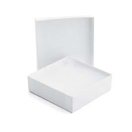 White Krome Jewelry Box (3 1/2" x 3 1/2" x1")