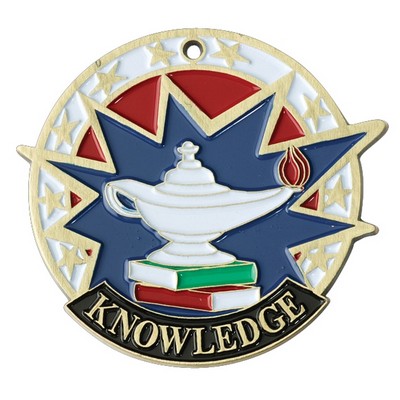 Medals, "Lamp of Knowledge" - 2" USA Sports Medals