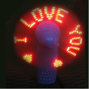 LED Fan(The message can be custom made)