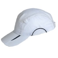 Microfiber Athletic Performance Cap w/Reflective Silver Trim