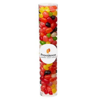 Large Tubes with Clear Cap - Assorted Jelly Beans