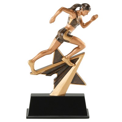 Track, Female, Star Power Sport Resins - 7"