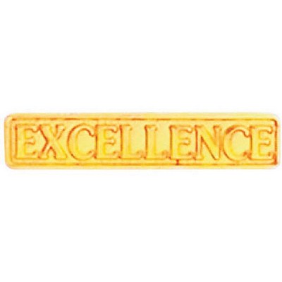 Bright Gold Excellence Service Lapel Pin