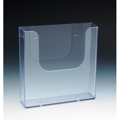 Wall Mount Brochure Holder for Literature (Up to 6 3/8" W)