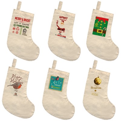 Cotton Holiday Stocking