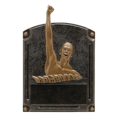 Swimming Legend Fame, Male, 8"X6", Resin